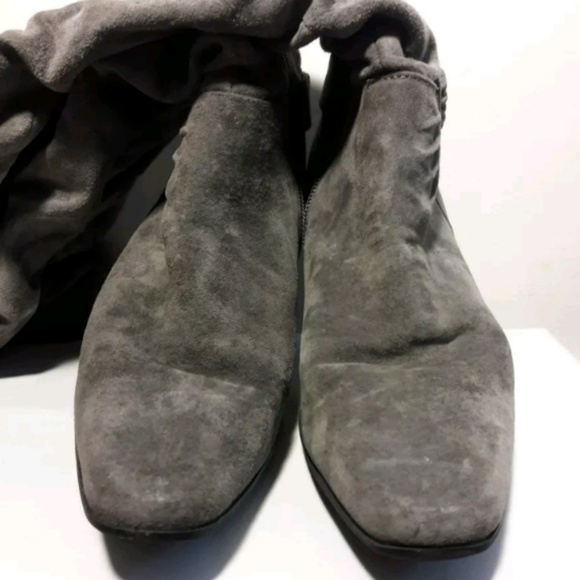 🦋 White Mountain Leather/Suede Knee Boots - Picture 5 of 8